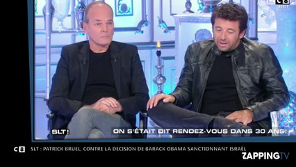 SLT : Patrick Bruel, contre la décision de Barack Obama sanctionnant Israël (vidéo)