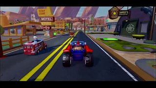 Donald Duck Having Fun With Spiderman & Disney Pixar Cars Tow Mater ! + Spider Bike & Spider Copter