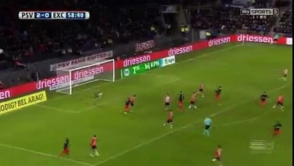 Davy Propper GOAL HD - PSV 2-0 Excelsior 14.01.2017