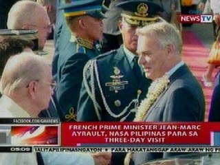NTL: French Prime Minister Jean-Marc Ayrault, nasa Pilipinas para sa 3-day visit