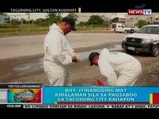 BP: BIFF, itinangging may kinalaman sila sa pagsabog sa Tacurong City, Sultan Kudarat