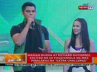 BT: Marian Rivera at Richard Gutierrez, excited na sa pagsisimula ng  'Extra Challenge'