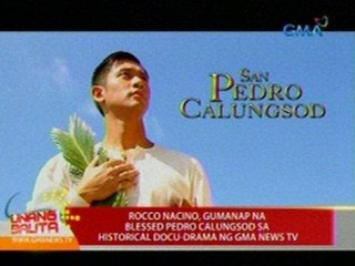 UB: Rocco Nacino, gumanap na Blessed Pedro Calungsod sa historical docu-drama ng GMA News TV