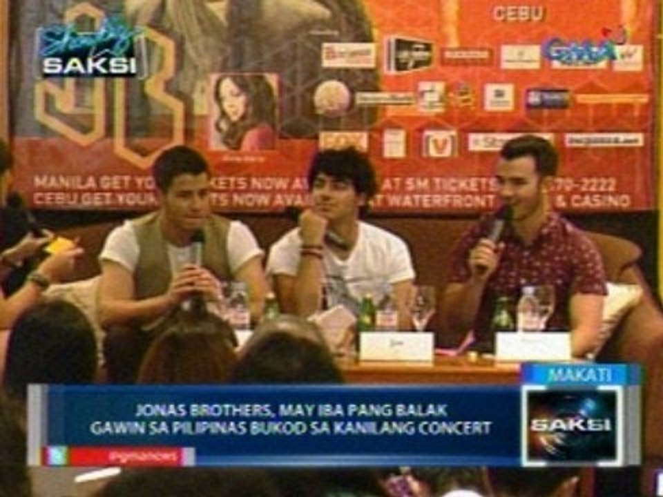 Saksi: Jonas Brothers, may iba pang balak gawin sa Pilipinas bukod sa kanilang concert