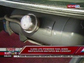Pagsakay sa mga LPG-powered taxi, mas may health risk umano sa mga driver kaysa pasahero