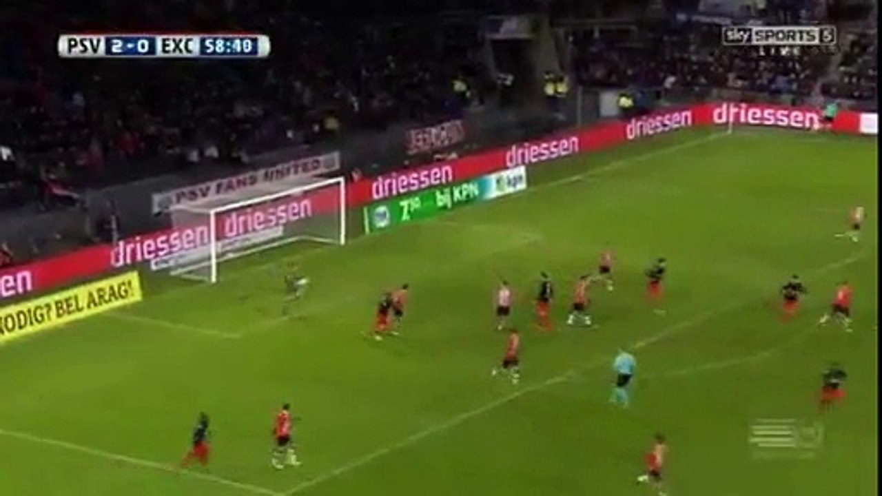 Davy Propper GOAL HD - PSV 2-0 Excelsior 14.01.2017