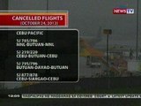 BT: Cancelled flights (Oct 24, 2012)