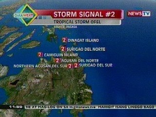 BT: Weather update as of 11:59 a.m. (Oct 24, 2012)
