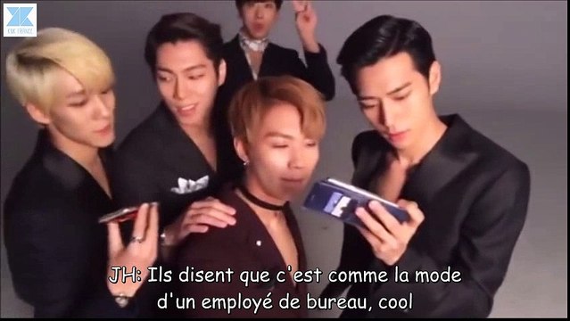 [CUT] 161205 KWave Photoshoot Live KNK (VOSTFR)