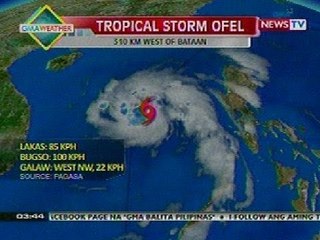 BP: Weather update as of 3:44 p.m. (Oct 26, 2012)