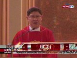 SONA: Manila Archbishop Luis Antonio Tagle, hinirang nang kardinal ni Pope Benedict XVI