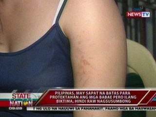Pilipinas, may sapat na batas para protektahan ang mga babae pero ilang biktima, 'di  nagsusumbong