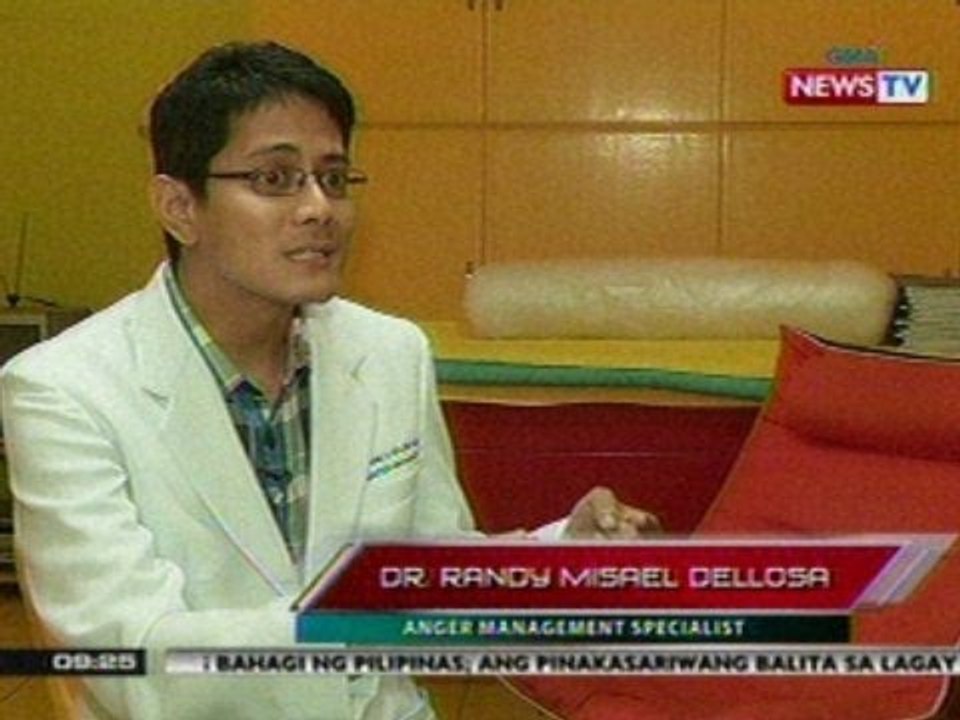 SONA: Anger management expert: Natural lang magalit pero ibang usapan na pag nauuwi ito sa pananakit