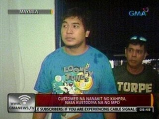 24 Oras: Customer na nanakit ng kahera nasa kustodiya na ng MPD