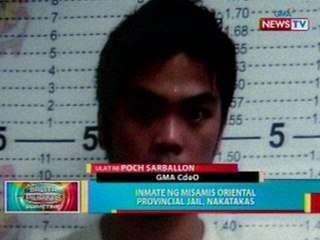 BP: Inmate ng Misamis Oriental   Provincial Jail, nakatakas