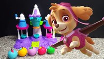 Paw Patrol Play Doh English Learning for Toddlers with Skye Learn Colors Counting Numbers