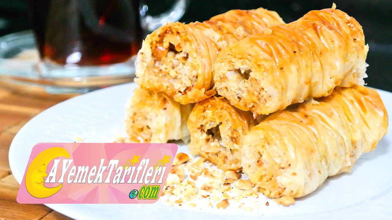 Kuru Burma Baklava Nasıl Yapılır? | Kuru Burma Baklava Tarifi | Hazır Baklavalık Yufkadan
