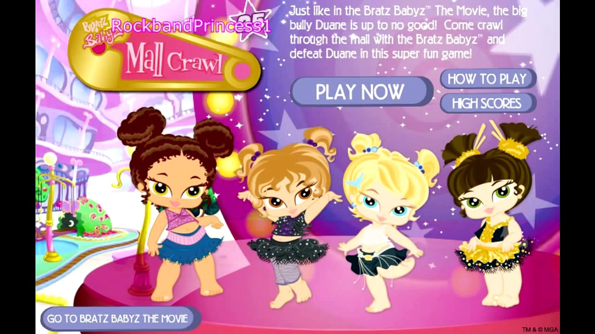Bratz Online Games Bratz Babyz Mall Crawl Game - Dailymotion Video