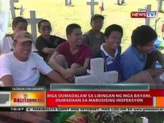 BT: Mga dumadalaw sa libingan ng mga bayani, dumadaan sa mabusising inspeksyon