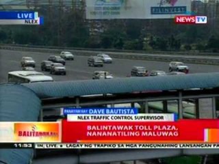 BT: Balintawak Toll Plaza, nananatiling maluwag