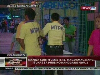 QRT: Manila South Cemetery, magdamag nang bukas sa publiko hanggang Nov. 2