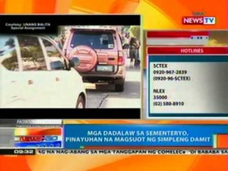 NTG: Iba't ibang modus ng pagnanakaw naglipana ngayong Undas