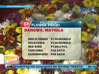 UB: Mga namimili ng bulaklak, dagsa na