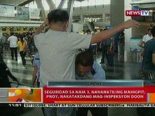 BT: Seguridad sa NAIA 3, nananatiling mahigpit