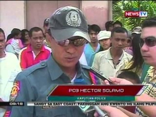 SONA: Bus, tumagilid at bumangga sa isang burol sa Davao Del Norte kaninang umaga