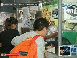 Saksi: Karamihan sa mga biyaheng may reservation system sa Araneta Center, fully booked na