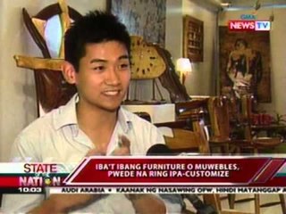 SONA: Iba't ibang furniture o muwebles, pwede na ring ipa-customize