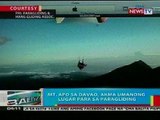 BP: Mt. Apo sa Davao, akma umanong lugar para sa paragliding