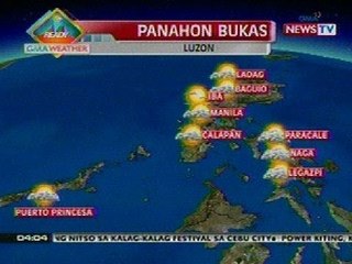 BP: Weather update as of 4:04 p.m. (Nov 2, 2012)
