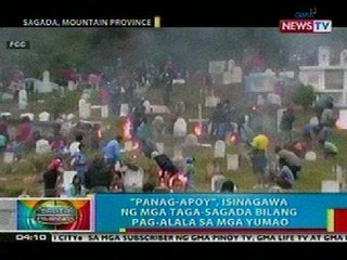 BP: 'Panag-apoy', isinagawa ng mga taga-Sagada bilang pag-lala sa mga yumao