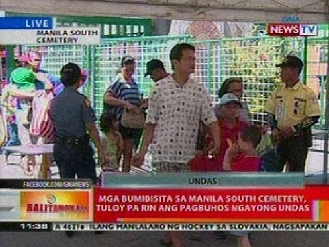 BT: Mga bumibisita sa Manila South Cemetery, tuloy pa rin ang pagbuhos ngayong Undas