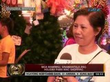 24 Oras: Mga mamimili, sinamantala ang holiday para mag-shopping