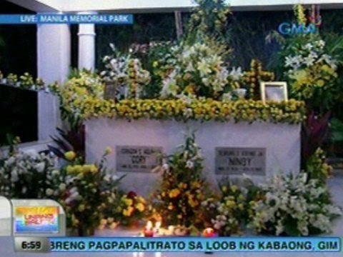 UB: PNoy at kanyang mga kapatid, inaasahang bibisita sa puntod ng kanilang mga magulang ngayong araw