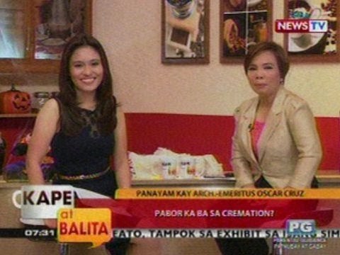 KB: Panayam kay Arch-Emeritus Oscar Cruz tungkol sa cremation