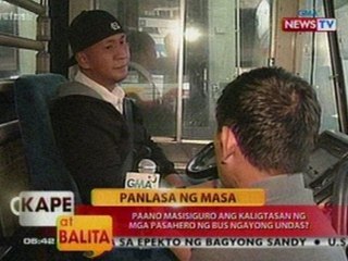 KB: Paano masisiguro ang kaligtasan ng mga pasahero ng bus ngayong Undas?