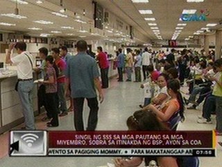 24 Oras: Singil ng SSS sa mag pautang sa mga miyembro, sobra sa itinakda ng BSP