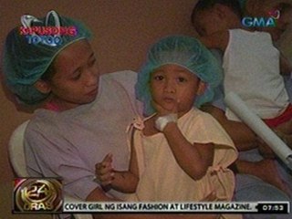 24Oras: Mga batang pinapahirapan ng Hernia, tinulungan ng Kapuso Foundation