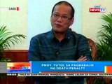 NTG: PNoy, tutol sa pagbabalik ng death penalty