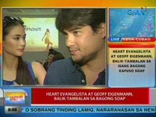UB: Heart Evangelista at Geoff Eigenmann, balik-tambalan sa bagong soap