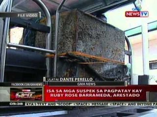 QRT: Suspek, itinangging siya ang pumatay kay Barrameda; handa raw tumestigo sa kaso