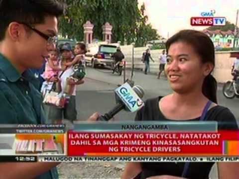 BT: Ilang sumasakay ng tricycle, natatakot dahil sa krimeng kinasasangkutan ng tricycle drivers