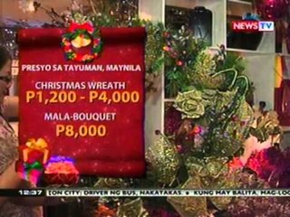 BT: Kakaiba at murang Christmas decors, agaw-pansin