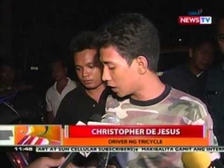BT: Tatlong sakay ng tricycle, sugatan nang sumalpok sa isang nakaparadang jeep