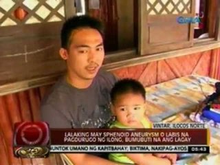 24 Oras: Lalaking may sphenoid aneurysm o labis na pagdurogo ng ilong, bumubuti na ang lagay