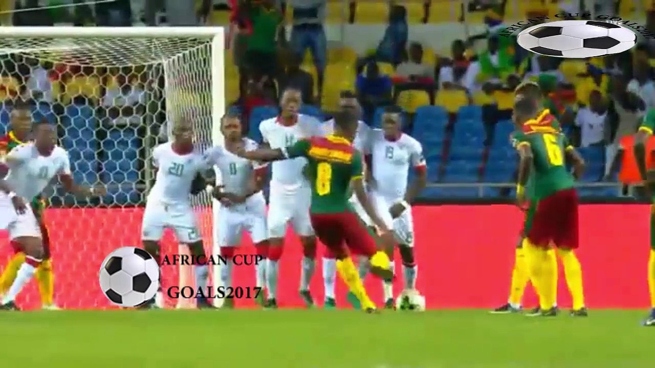 Match the goals of Cameroon and Burkina Faso 1 - 1 Africa Cup 2017 HD