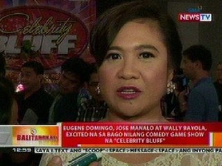 BT:  Eugene, Jose at Wally, excited na sa bago nilang comedy game show na 'Celebrity Bluff'